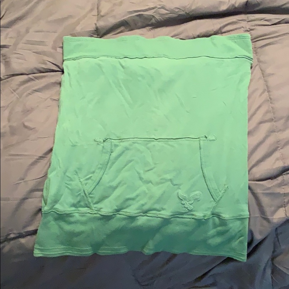 Green American eagle Tube top